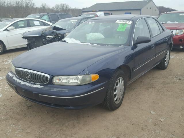 2G4WS52M4X1443179 - 1999 BUICK CENTURY CU BLUE photo 2