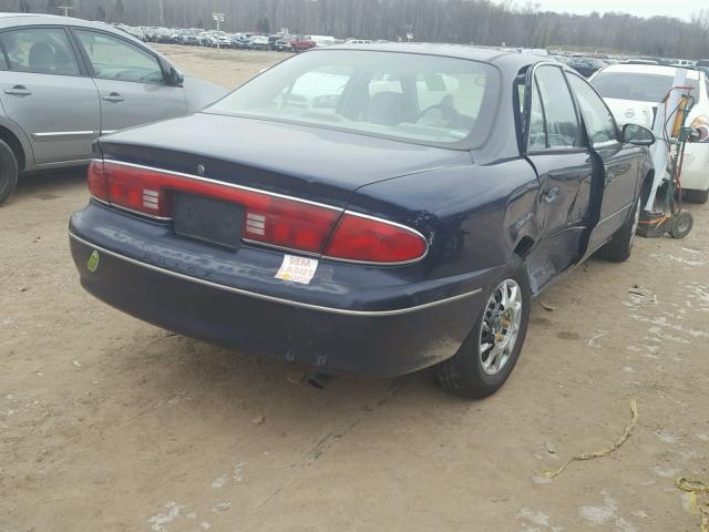 2G4WS52M4X1443179 - 1999 BUICK CENTURY CU BLUE photo 4