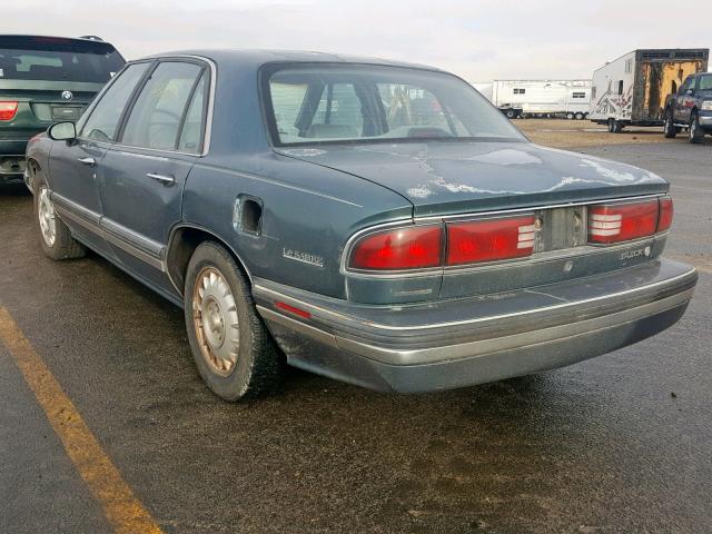 1G4HR52L5SH518926 - 1995 BUICK LESABRE LI BLUE photo 3