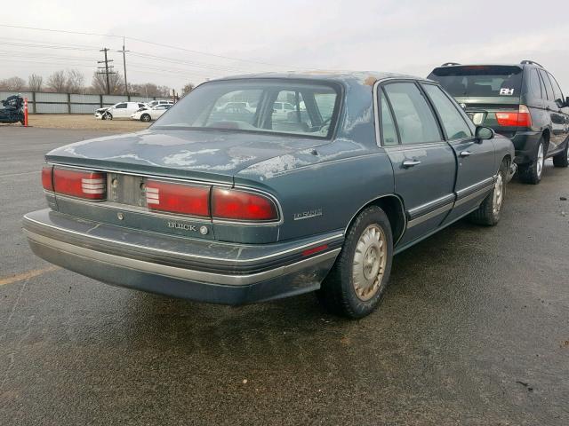 1G4HR52L5SH518926 - 1995 BUICK LESABRE LI BLUE photo 4