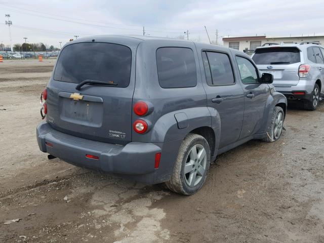 3GNCA23B09S613994 - 2009 CHEVROLET HHR LT GRAY photo 4