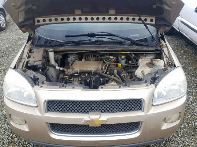 1GNDV33L95D252301 - 2005 CHEVROLET UPLANDER L TAN photo 7