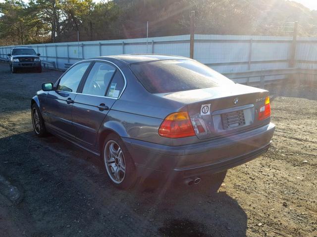 WBAAV53481JS96380 - 2001 BMW 330 I GRAY photo 3