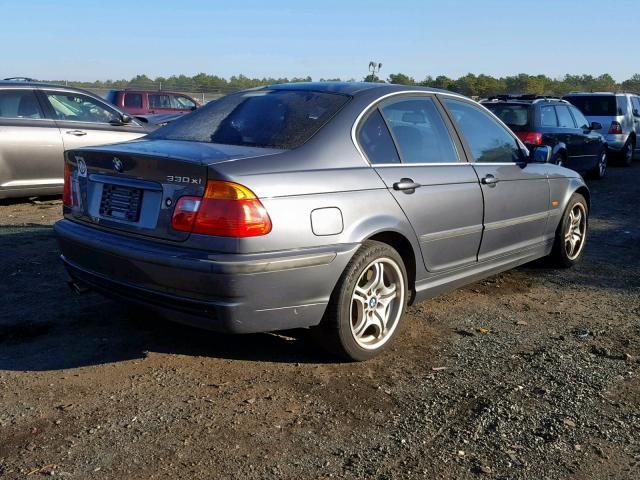 WBAAV53481JS96380 - 2001 BMW 330 I GRAY photo 4