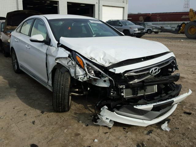 5NPE34AB0HH464165 - 2017 HYUNDAI SONATA SPO WHITE photo 1