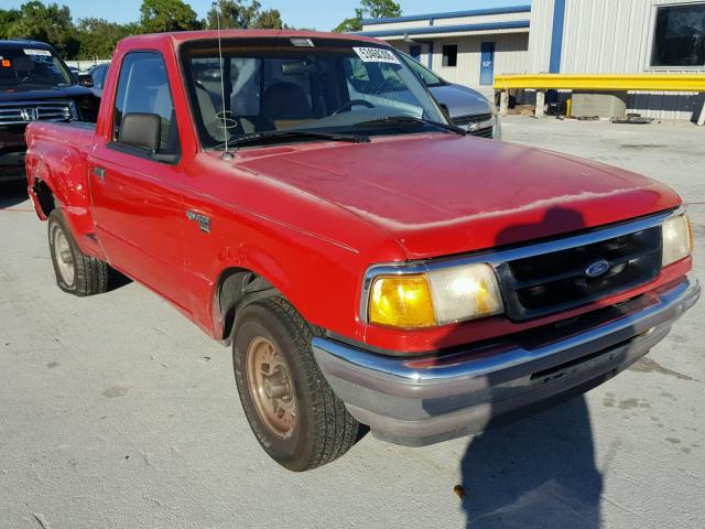 1FTCR10A0VPB13205 - 1997 FORD RANGER RED photo 1