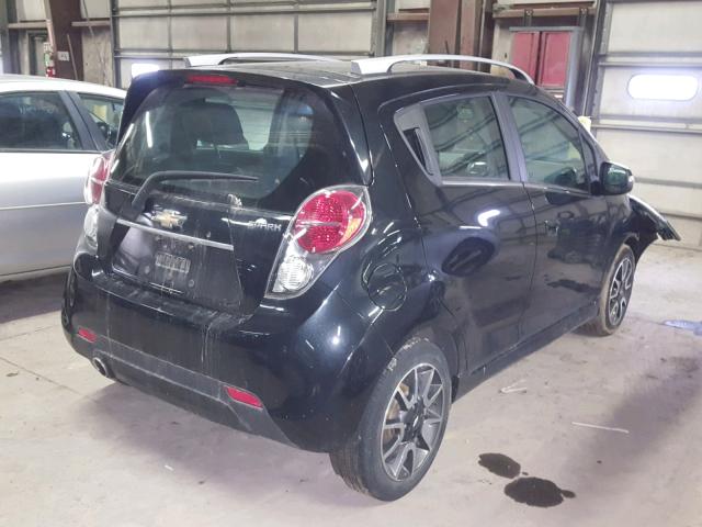 KL8CF6S95FC710148 - 2015 CHEVROLET SPARK 2LT GRAY photo 4