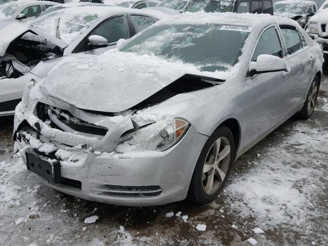 1G1ZJ57B29F257771 - 2009 CHEVROLET MALIBU 2LT SILVER photo 2