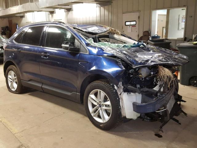 2FMPK4J91GBC62384 - 2016 FORD EDGE SEL BLUE photo 1