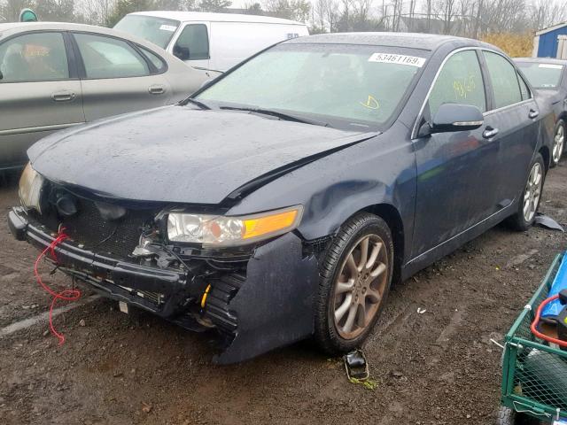JH4CL96856C018263 - 2006 ACURA TSX BLUE photo 2