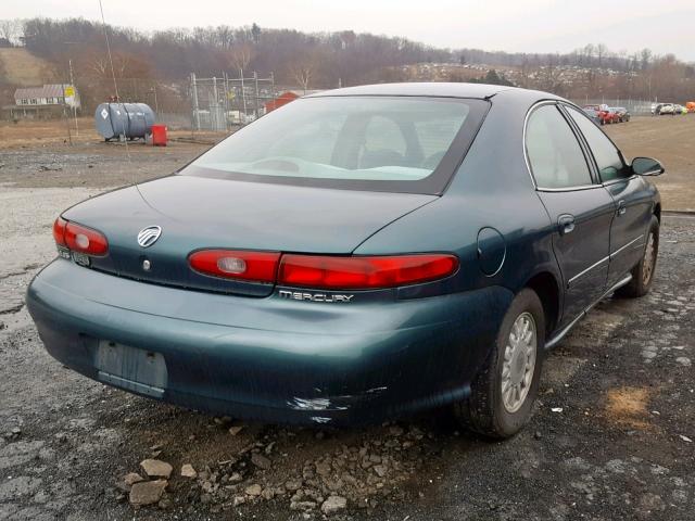 1MELM50U8VA645920 - 1997 MERCURY SABLE GS GREEN photo 4