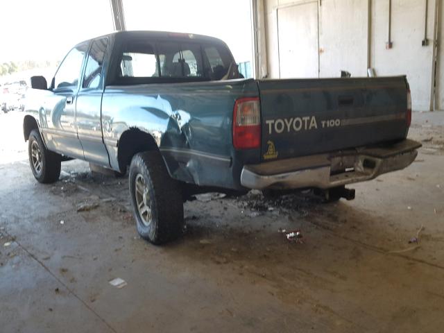 JT4UN24D0V0035186 - 1997 TOYOTA T100 XTRAC GREEN photo 3