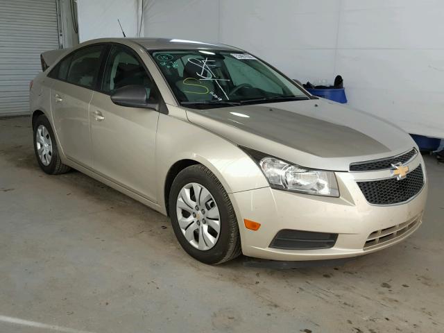 1G1PA5SH1D7158283 - 2013 CHEVROLET CRUZE LS GOLD photo 1