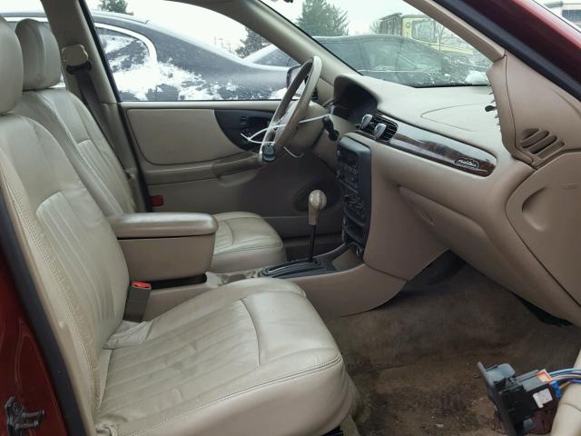 1G1NE52J82M560427 - 2002 CHEVROLET MALIBU LS 勃艮第红 照片 5