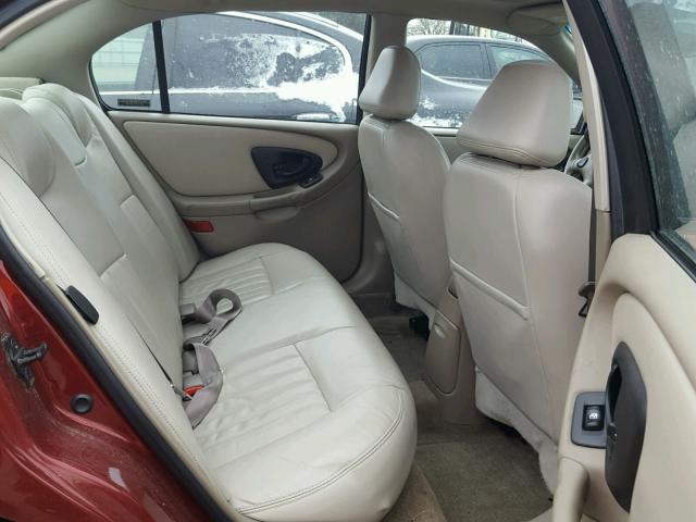 1G1NE52J82M560427 - 2002 CHEVROLET MALIBU LS 勃艮第红 照片 6