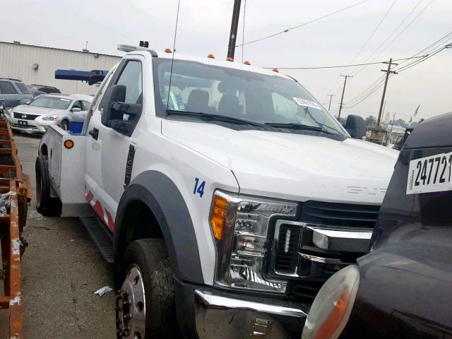 1FDUF4GT1HED61125 - 2017 FORD F450 SUPER WHITE photo 2
