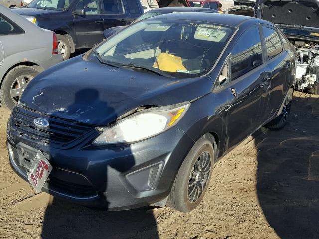 3FADP4AJ8BM142839 - 2011 FORD FIESTA S GRAY photo 2