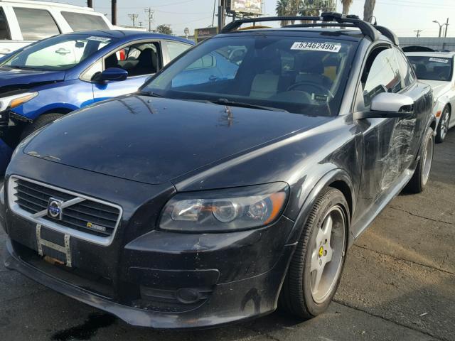 YV1MK672182078433 - 2008 VOLVO C30 T5 BLACK photo 2