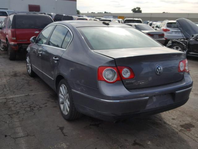 WVWEU73C36P150127 - 2006 VOLKSWAGEN PASSAT 3.6 GRAY photo 3