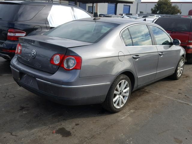 WVWEU73C36P150127 - 2006 VOLKSWAGEN PASSAT 3.6 GRAY photo 4