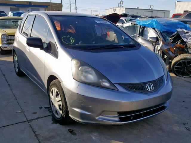 JHMGE8H29AS010695 - 2010 HONDA FIT SILVER photo 1