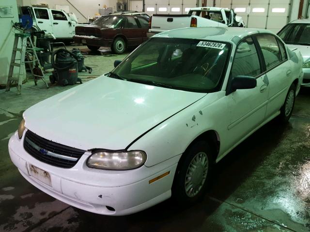 1G1ND52J1Y6106245 - 2000 CHEVROLET MALIBU WHITE photo 2