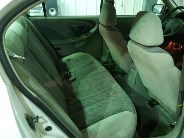 1G1ND52J1Y6106245 - 2000 CHEVROLET MALIBU WHITE photo 6