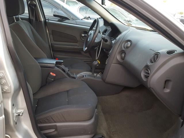 2G2WP522241317326 - 2004 PONTIAC GRAND PRIX SILVER photo 5