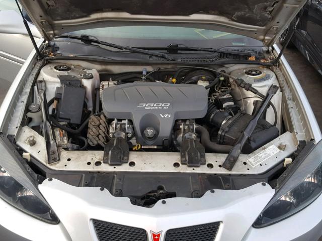 2G2WP522241317326 - 2004 PONTIAC GRAND PRIX SILVER photo 7