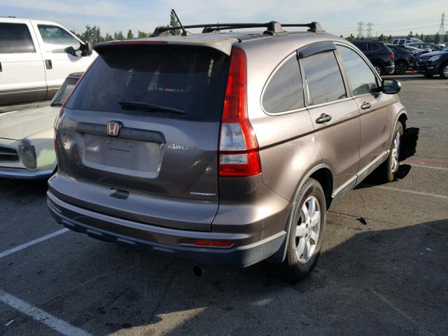 5J6RE3H44BL024475 - 2011 HONDA CR-V SE BROWN photo 4