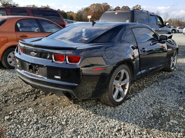 2G1FK1EJ4A9107077 - 2010 CHEVROLET CAMARO SS BLACK photo 4