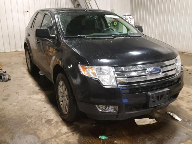 2FMDK38C78BA42621 - 2008 FORD EDGE SEL BLACK photo 1