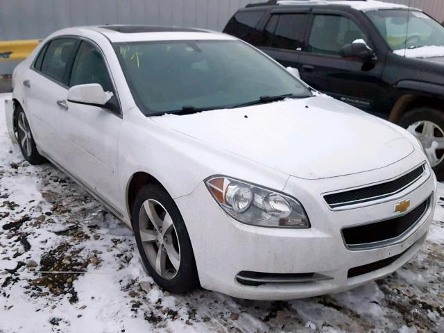 1G1ZD5EU9CF383032 - 2012 CHEVROLET MALIBU 2LT WHITE photo 1