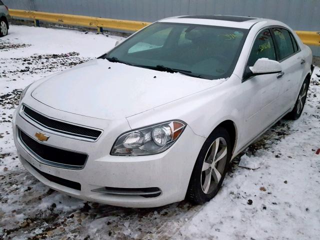 1G1ZD5EU9CF383032 - 2012 CHEVROLET MALIBU 2LT WHITE photo 2