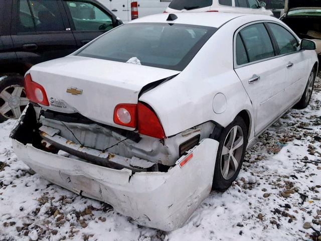 1G1ZD5EU9CF383032 - 2012 CHEVROLET MALIBU 2LT WHITE photo 4