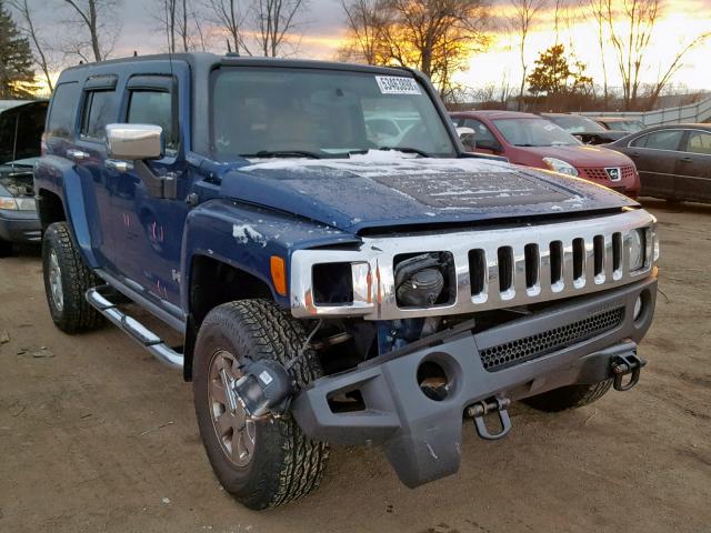 5GTDN136868134928 - 2006 HUMMER H3 BLUE photo 1