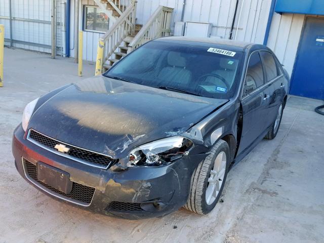 2G1WC5E32D1123108 - 2013 CHEVROLET IMPALA LTZ GRAY photo 2