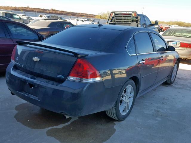 2G1WC5E32D1123108 - 2013 CHEVROLET IMPALA LTZ GRAY photo 4