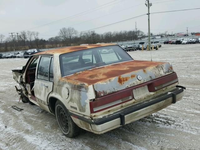 1G4HP54C0MH479278 - 1991 BUICK LESABRE CU WHITE photo 3