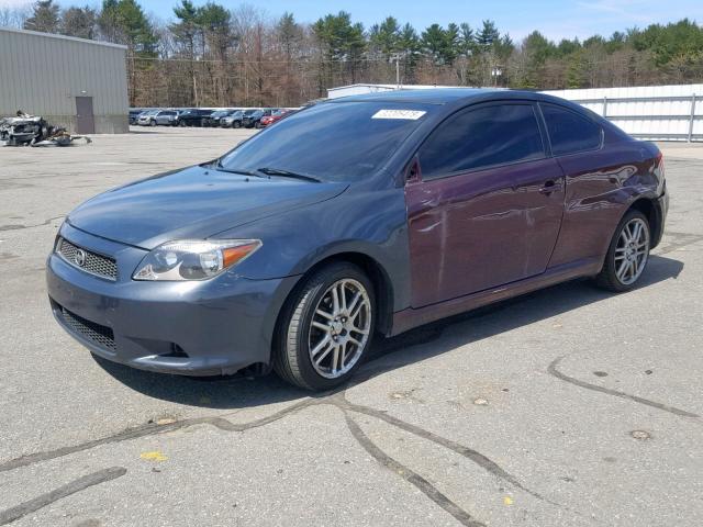JTKDE177870194727 - 2007 TOYOTA SCION TC ნაცრისფერი ფოტო 2