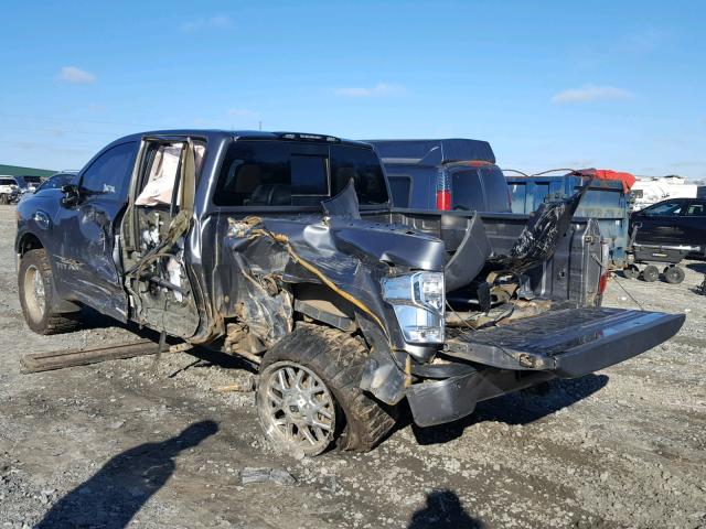 1N6AA1E55HN519231 - 2017 NISSAN TITAN SV GRAY photo 3