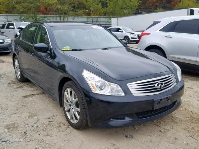 JNKCV61F29M051508 - 2009 INFINITI G37 BLACK photo 1