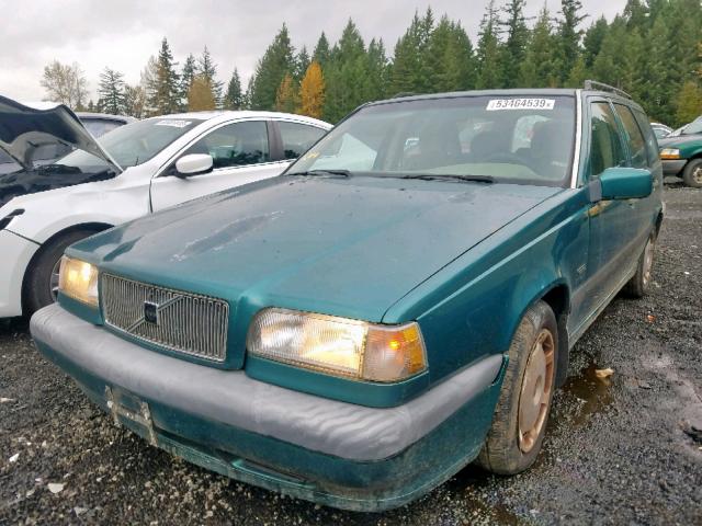 YV1LW5539S2112390 - 1995 VOLVO 850 BASE GREEN photo 2