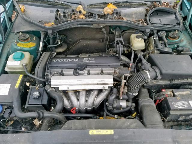 YV1LW5539S2112390 - 1995 VOLVO 850 BASE GREEN photo 7