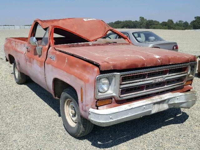 TCY145F707108 - 1975 GMC C1500 RED photo 1