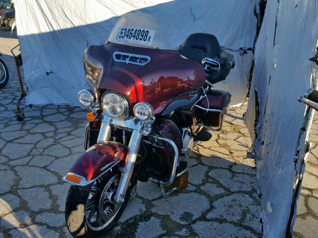 1HD1KDM11FB688921 - 2015 HARLEY-DAVIDSON FLHTCUL UL MAROON photo 2