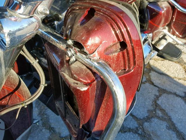 1HD1KDM11FB688921 - 2015 HARLEY-DAVIDSON FLHTCUL UL MAROON photo 9