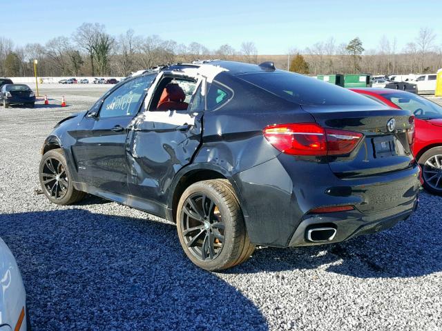 5UXKU0C5XJ0G69867 - 2018 BMW X6 SDRIVE3 BLACK photo 3