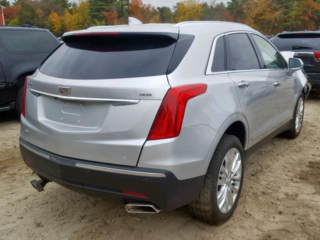 1GYKNFRS9KZ237354 - 2019 CADILLAC XT5 PREMIU SILVER photo 4