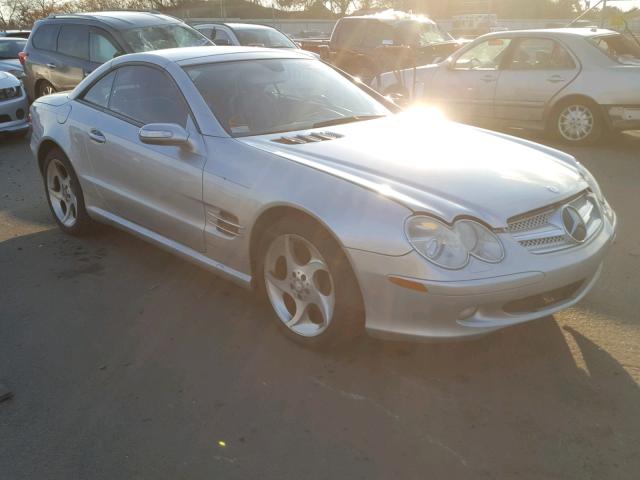 WDBSK75F85F095502 - 2005 MERCEDES-BENZ SL 500 SILVER photo 1